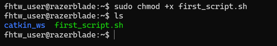 Executable Script