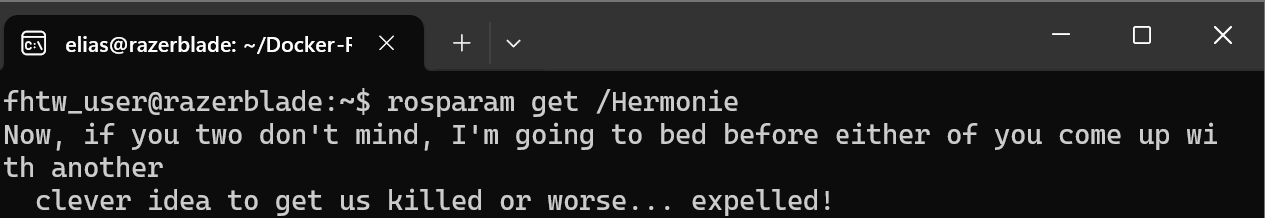 Get Hermonie Parameter